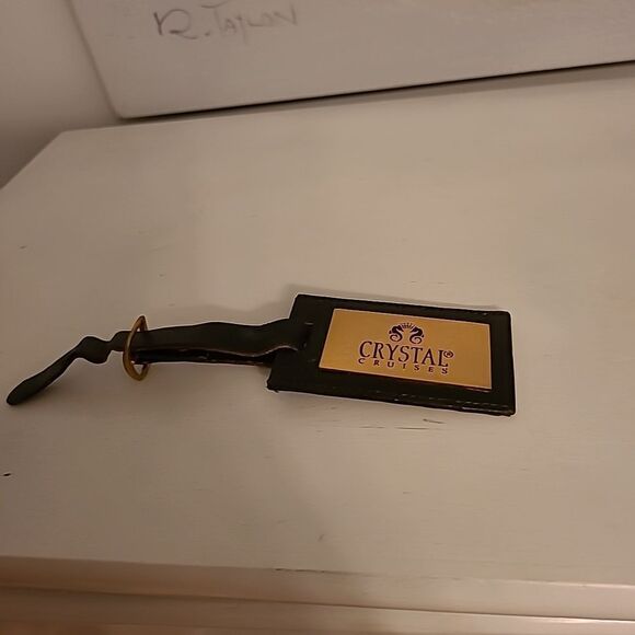 Crystal Cruises Luggage Tag - Picture 1 of 4